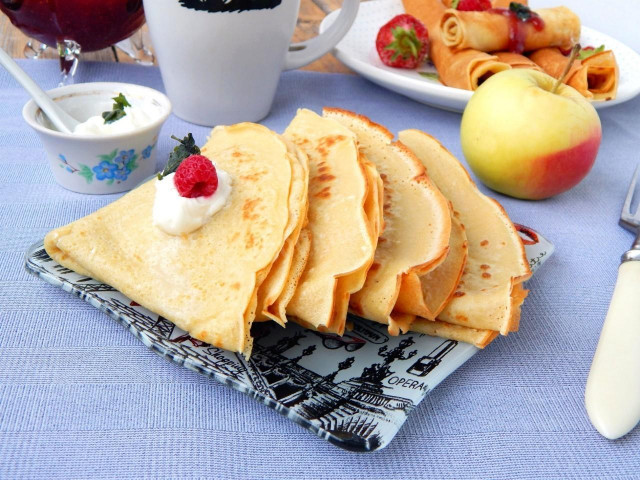 Rice flour pancakes