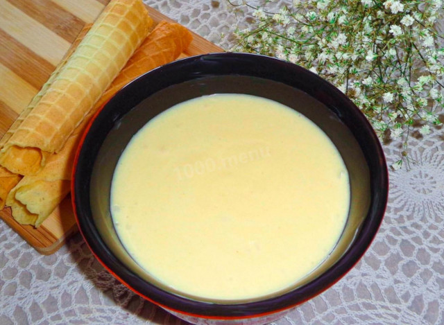 Dough for an electric waffle iron